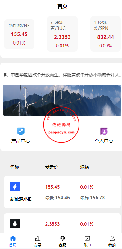 二开版uinapp微盘系统/微交易所系统/微盘源码